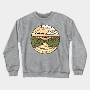 West virginia love Crewneck Sweatshirt